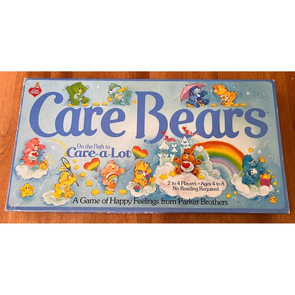 Care Bears On The Path To Care-A-Lot Board Game Vintage 1983 READ